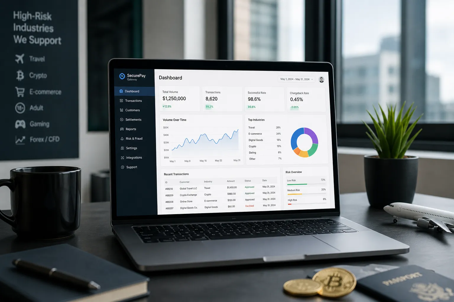High Risk Merchant Account Providers Guide | RoxPay